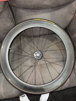Set of full carbon track/fixie wheels, rims, bike parts