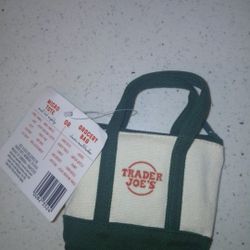 Micro Mini Canvas Tote Bag