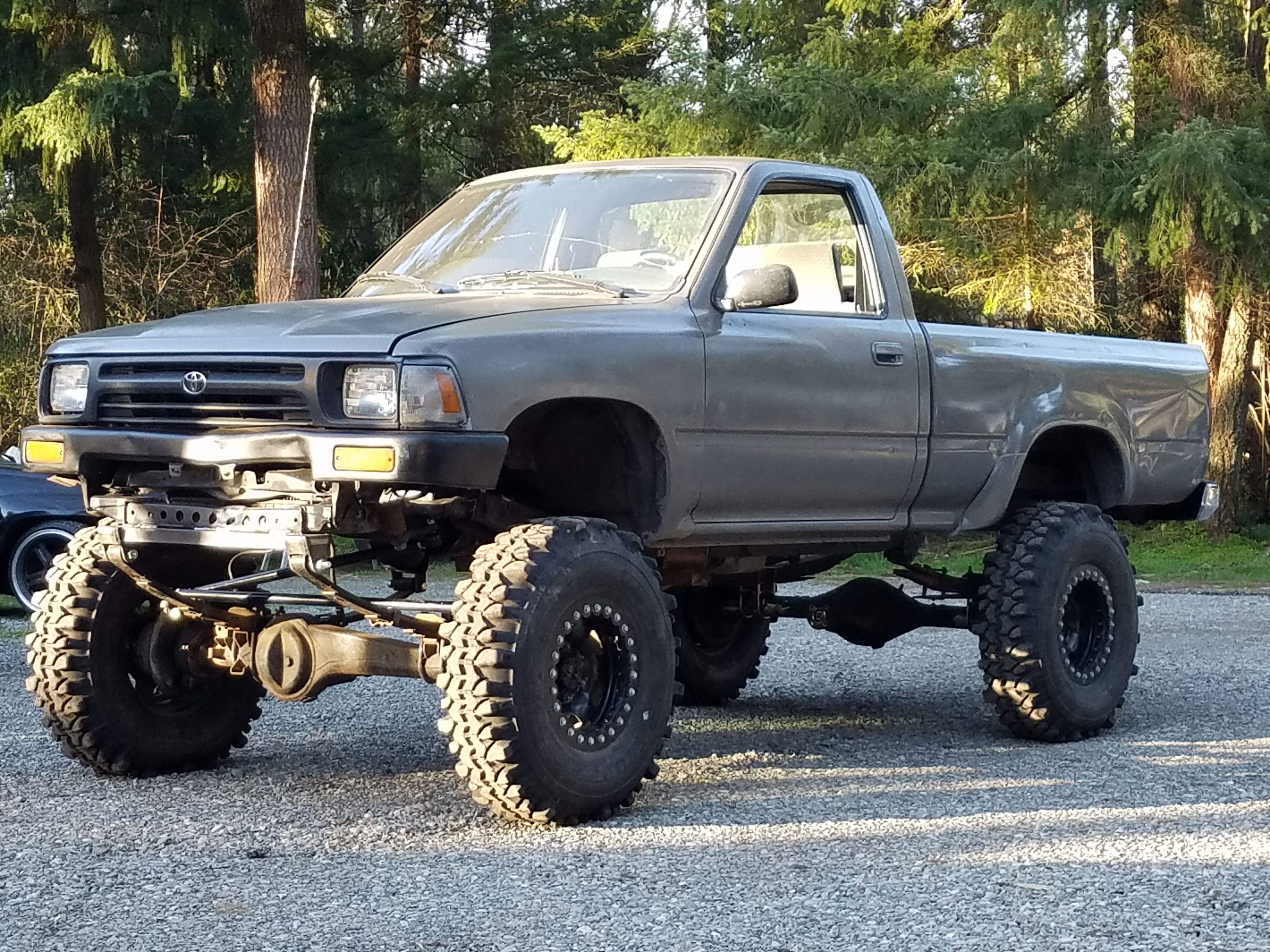 93 toyota 4x4 standard cab sas solid axle swap