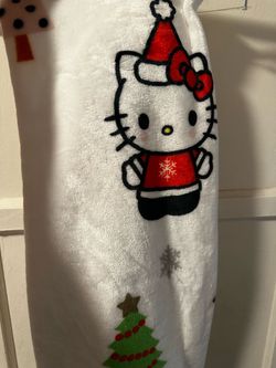 Hello Kitty Christmas Blanket