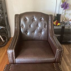 Just The Chair And The Thing Under