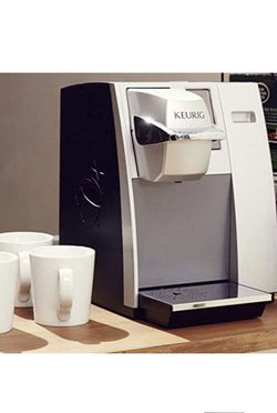 Keurig K155 Office Pro Single Cup Commercial K-Cup Pod Coffee Maker, Silver