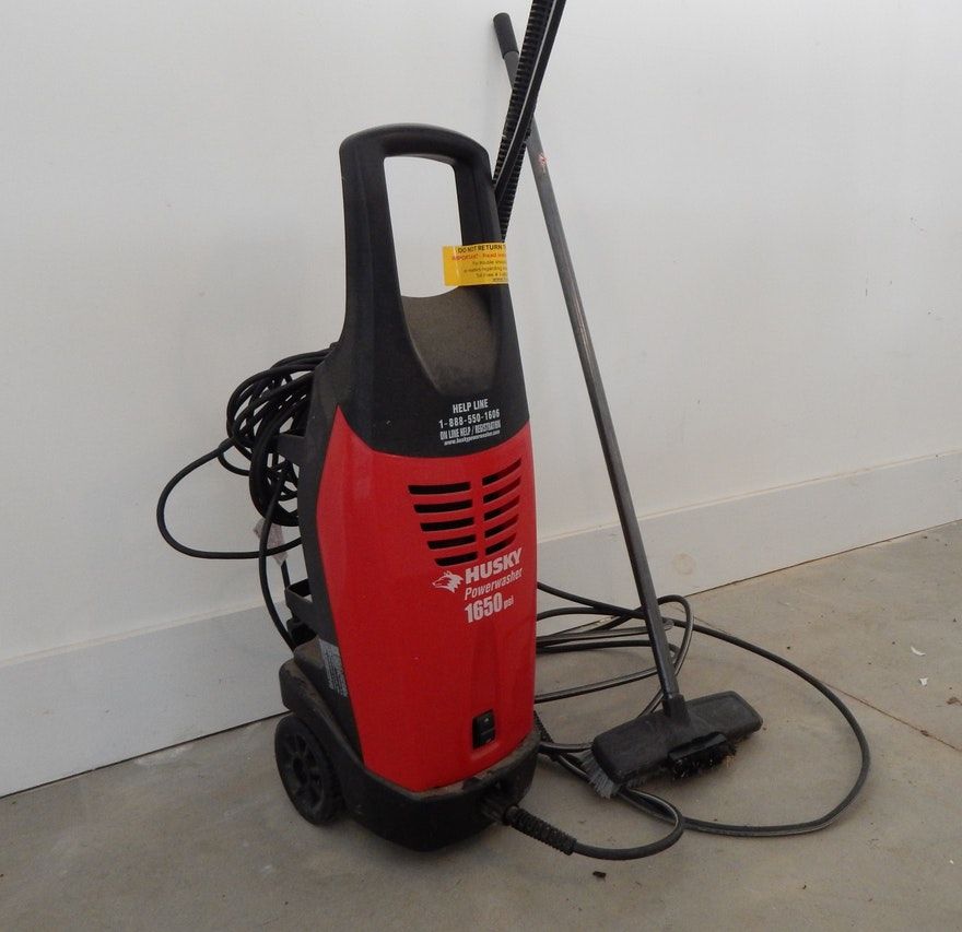 HUSKY 1650 PSI ELECTRICAL POWER WASHER