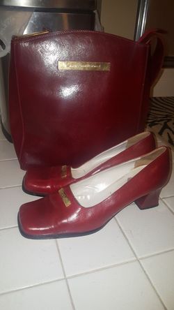 Sergio Roma Italian Bag and shoe set size 11
