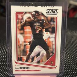 2018 Lamar Jackson Score Rookie Card🔥