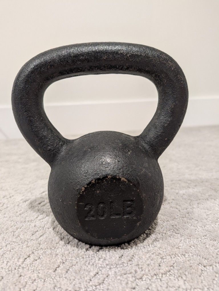 20lb Cast Iron Kettlebell