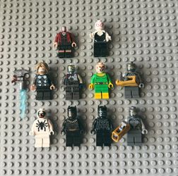 LEGO marvel minifigures