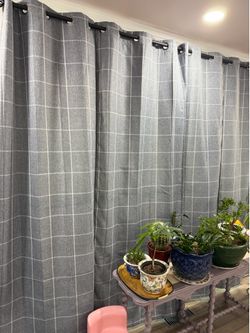 Curtains with Rod