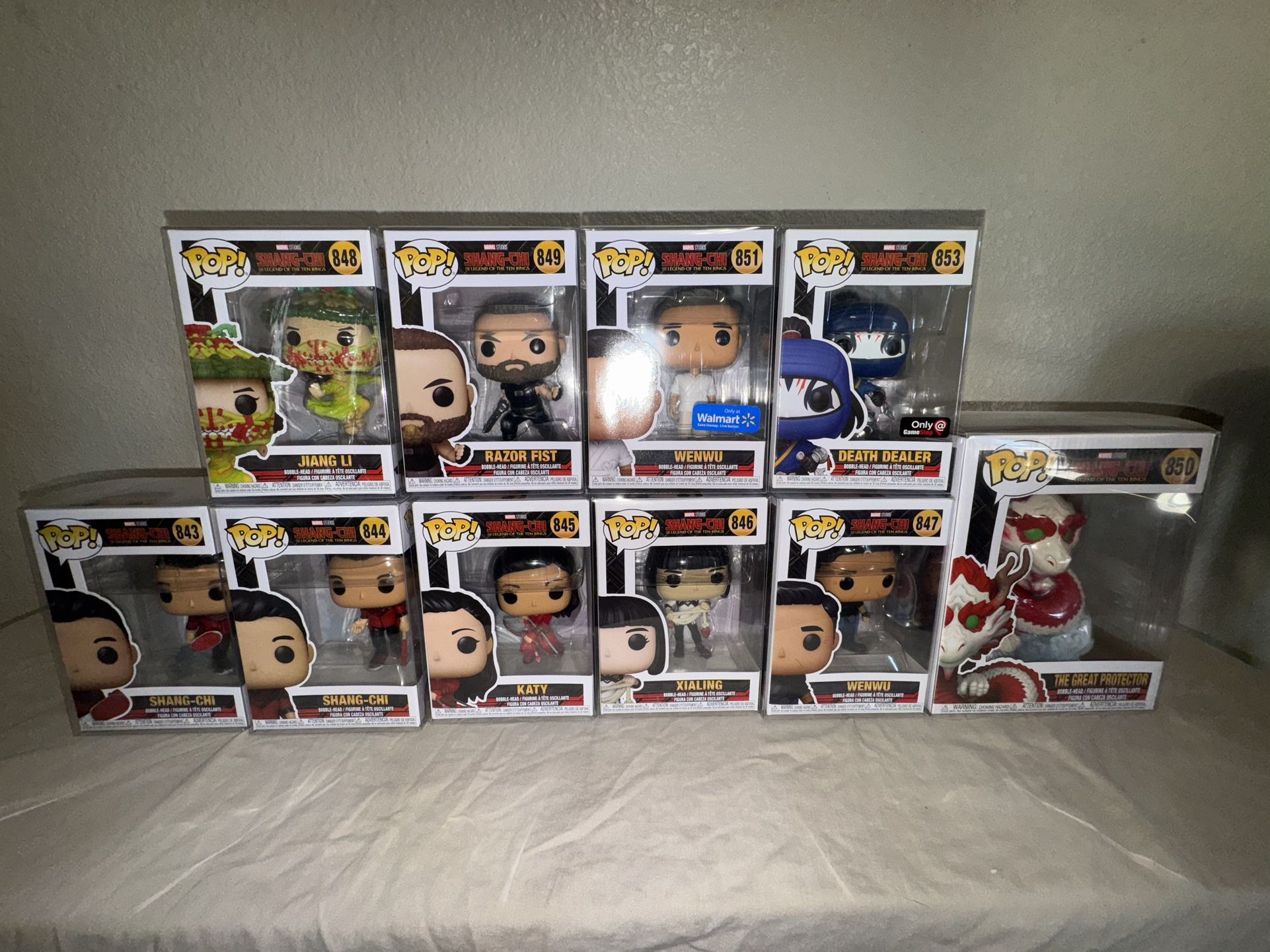 Funko Pop Bundle Marvel Shang Chi