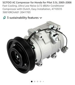 New AC Compressor, Fast Cooling, Ultra Low Noise