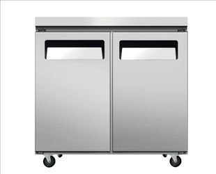NSF 36 Ins Undercounter 2 Solid Doors refrigerator AUR-0976