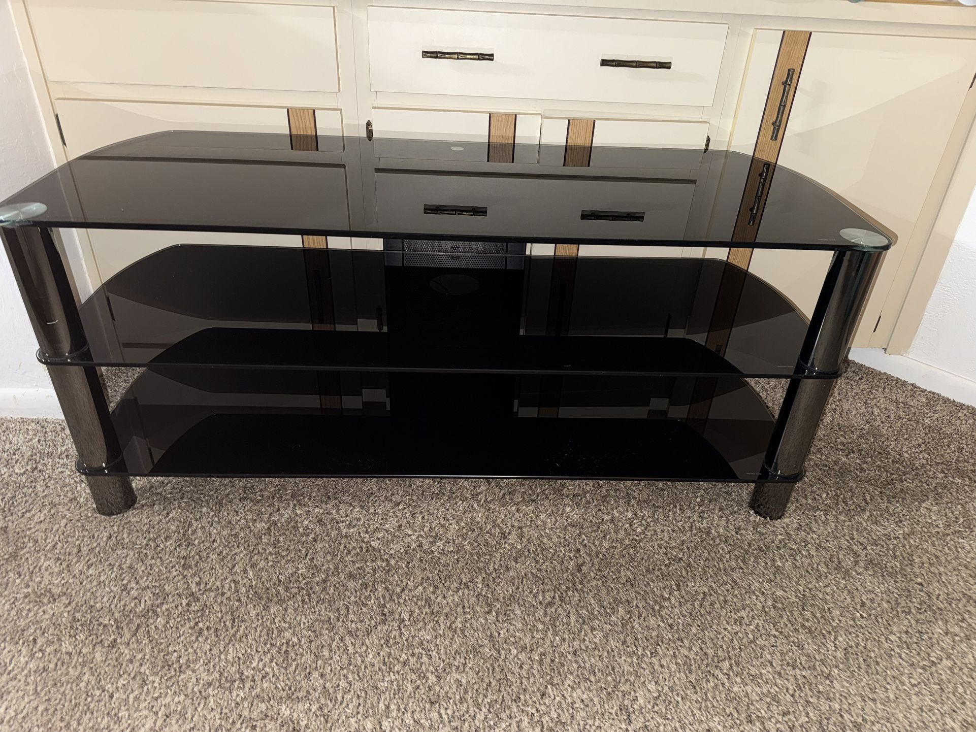 Glass Tv Stand 