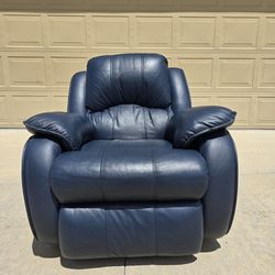 Blue Rocking Recliner Chair- Delivery Available