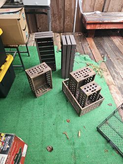 Wooden Deco Baskets X6 $15