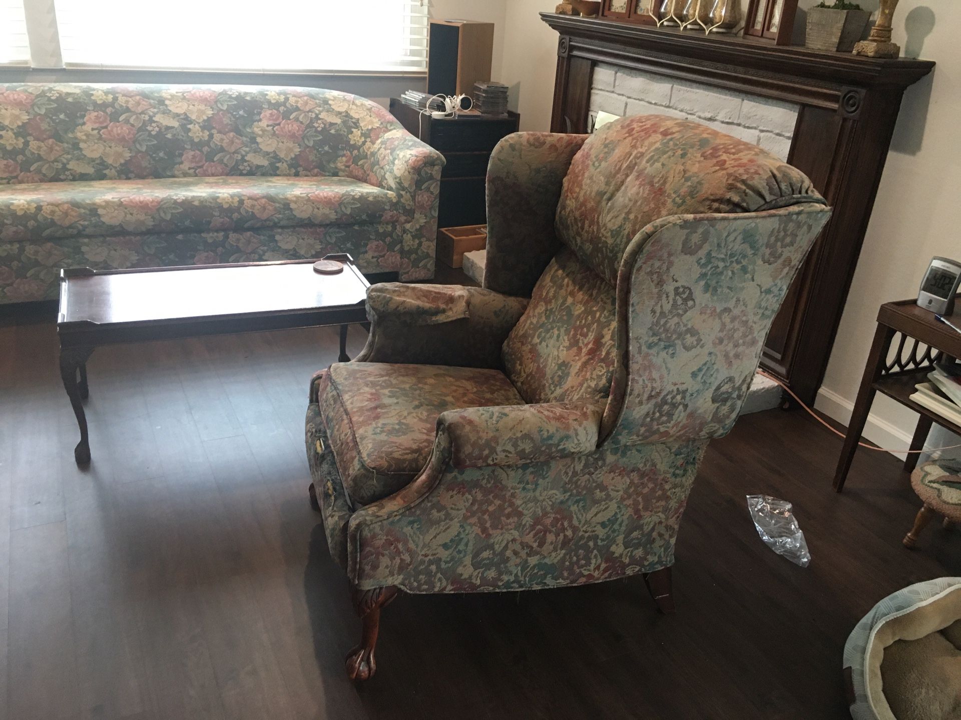 Free couch and 1 lounge chair