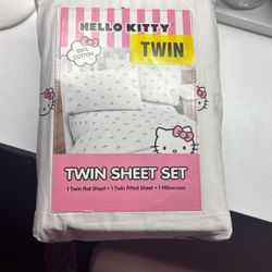 Twin Hello Kitty Sheets 
