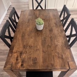 Dinning Table + 6 Chairs 