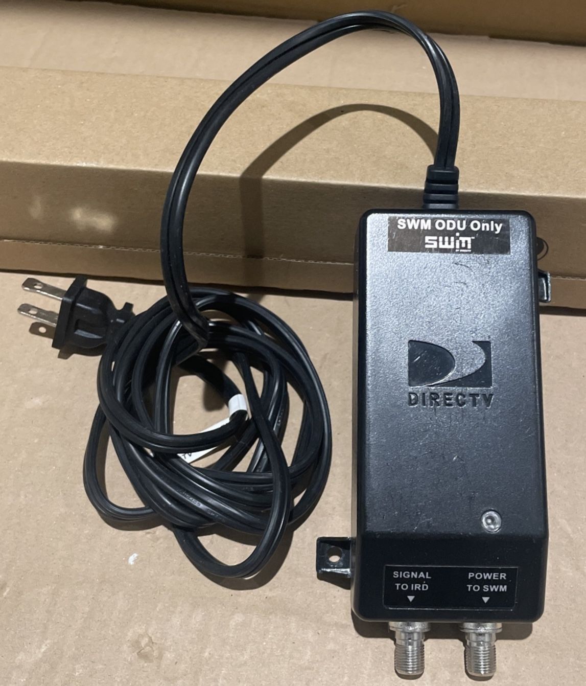 Direct TV Power Inserter SWM ODU Model: PI21R1-03 SWIM Cord