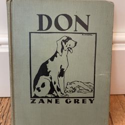 DON The Story of Lion Dog, by Zane Grey, First Edition Hardcover, 1928- RARE. Condition is pre owned and perhaps shows some expected signs of wear for