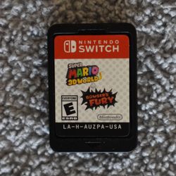 Super Mario 3D World + Bowser's Fury for the Nintendo Switch.