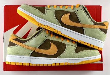 Size 12.5 Nike Dunk Low Dusty Olive