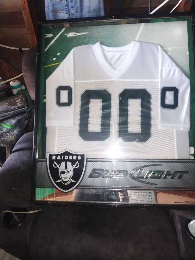 Framed Raiders Jersey