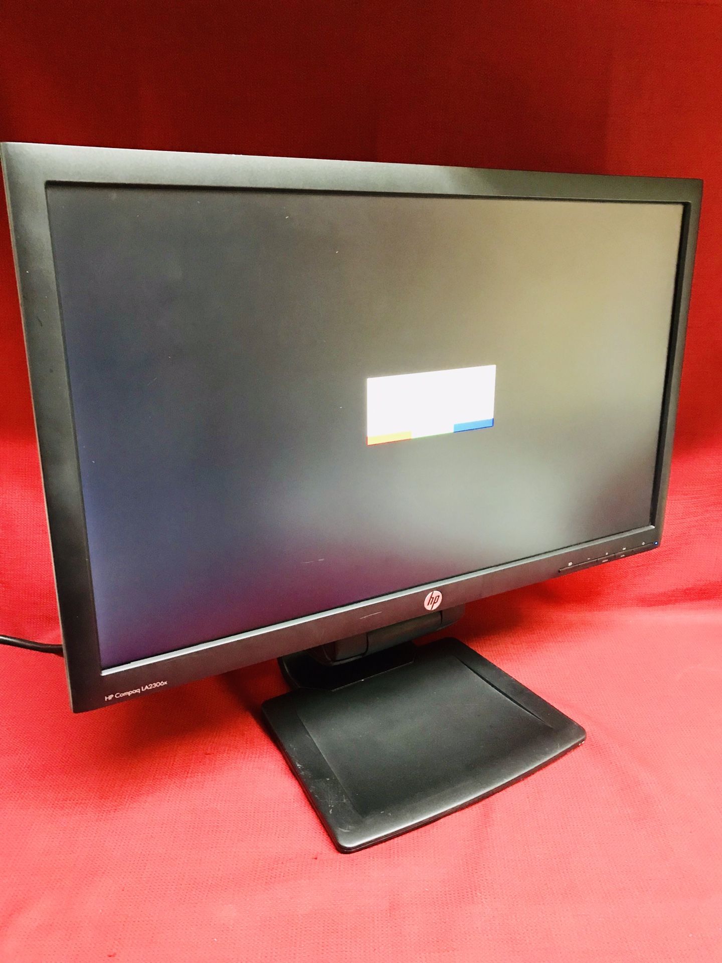 HP COMPAQ LA2306x 23" Widescreen LCD Monitor XN375A WORKS