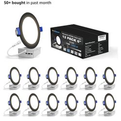 Set Of 12 NEW LED Ceiling Lights $40