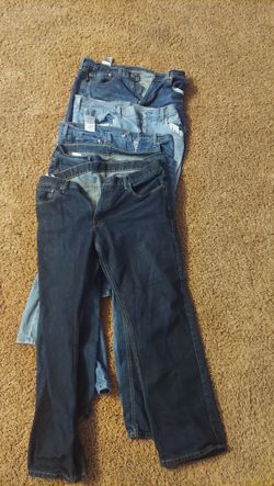 5 Pair Of New Levi Jeans