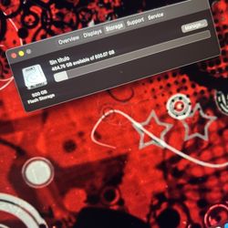 Macbook Pro 15” 16RAM/500gb