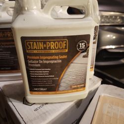 Stain proof care maintenance solution premium impregnating sealer