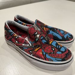 Spider Man Vans Slip On (Collectible)