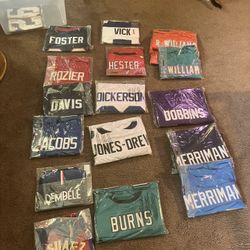 SIGNED NFL FOOTBALL JERSEYS XL - BRAND NEW AUTHENTIC 