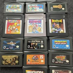 Gameboy GBA Game Lot 