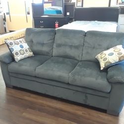 New Sofa With Pillows