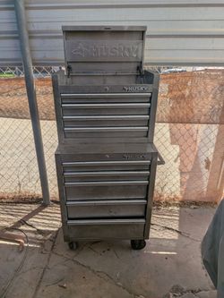 Husky stainless steel tool box
