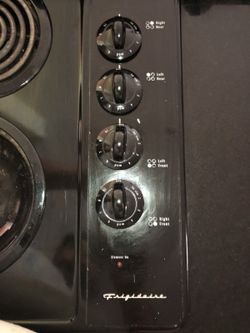 Electric top stove 21.5 X 30 inches