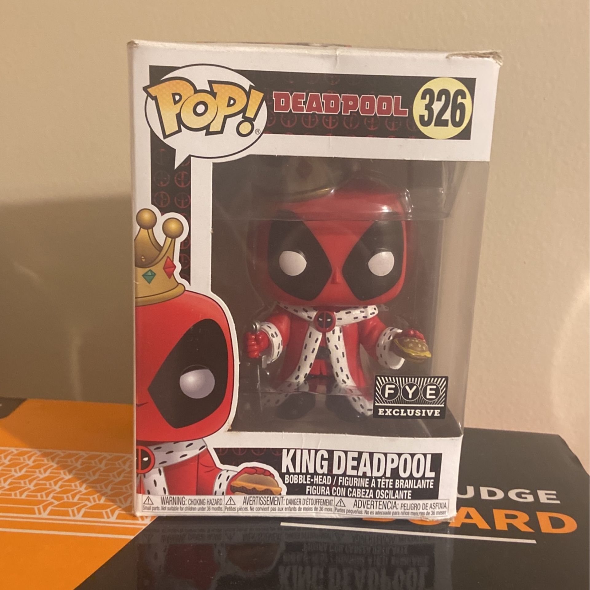 Funko Pop 326 King Deadpool