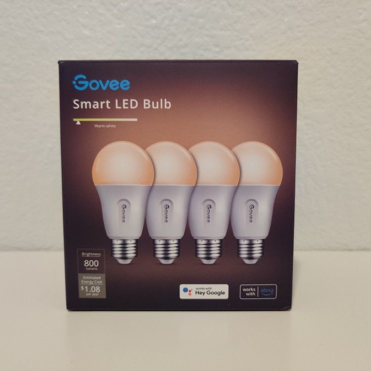Govee Smart Light Bulbs Pack Of 4