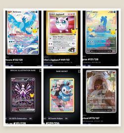 Pokemon Cards for sale/trade