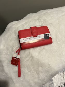 NWT Red Mundi Wallet