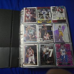 Mixed Sports Card Binder