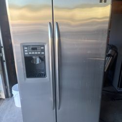 Counter depth GE profile stainless steel refrigerator will deliver and install