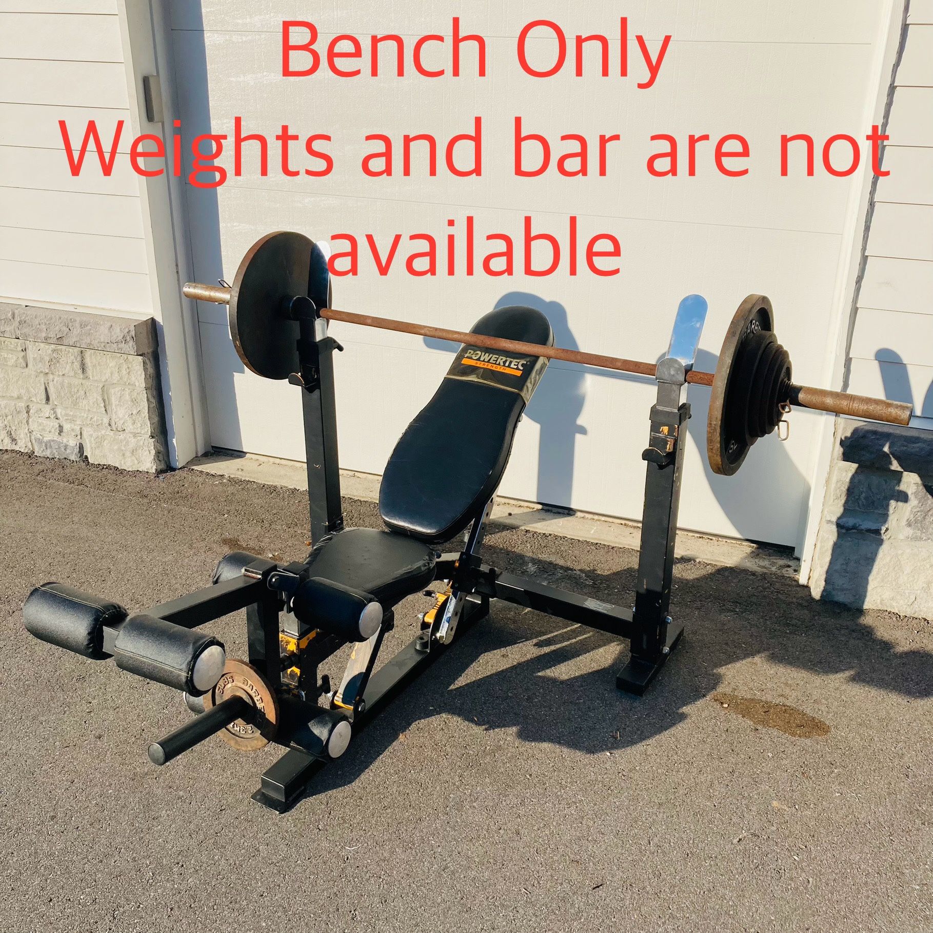Powertec Olympic Weight Bench