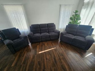 Selling a new set of couches and frames and tall mirror