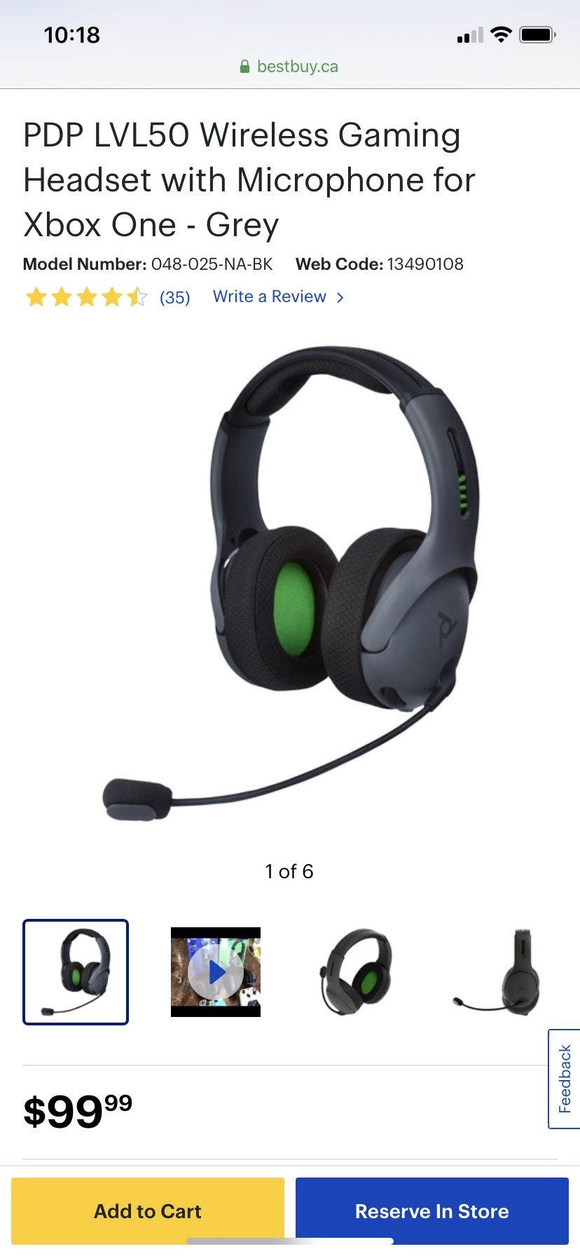 Gaming headset With wireless dongle