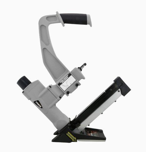 NuMax SFL618 Pneumatic 3-in-1 15.5-Gauge and 16-Gauge 2" Flooring Nailer Stapler with Flooring #533