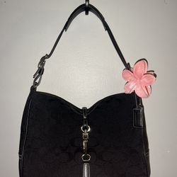 Beautiful Black Vintage Coach Purse 