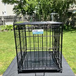 iCrate  Midwest contour double door folding dog crate
