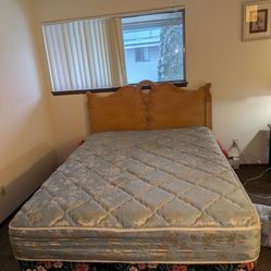 Queen Size Bed Head Board And Bed Frame 